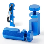 Stair Gauges With Holder For Framing Square, Metal Stringer Layout Tool. Fixed Price $16.47.
