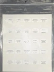 Pre Printed Tabs For The Irrigation Contractors Trade Knowledge Florida.... Fixed Price $75.00.