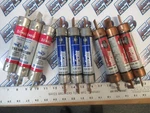 Shawmut TRS100R, (1) Matched Set Of (3) 100A, 600V, RK5, Spot, FUSES-100ID600RK5. Fixed Price $55.00.