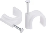 Uxcell Cable Wire Clips Nail-in Clamps Cord Mm, White. Fixed Price $13.49.