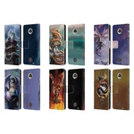 Official Anne Stokes Guardian Dragons Leather Book Case For Motorola Phones. Fixed Price $24.95.