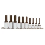 Proto J5441-MA 1/2" Drive 10PC Metric Hex Bit Socket Set Full Polish. Fixed Price $134.98.