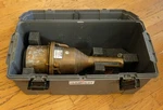 Roll-a-meter Brass Concrete Specialties Air Indicator W/ Humboldt Case Used. Fixed Price $245.00.