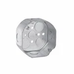 Eaton TP288 Octagon Outlet Box 4" 1/2" Ko Steel 21.5 Cu In Ivory. Fixed Price $20.41.