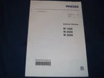 Wacker M1000 M2000 M3000 Internal Vibrator Operation & Maintenance Manual. Fixed Price $17.99.