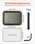 Rv Exit Window, Dot Approved. Fixed Price $205.92.
