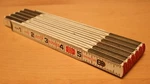 Vintage Lufkin Red End 1066D Rugged 6FT Zig-zag "engineers" Wood Ruler, Nice. Fixed Price $6.50.