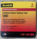 3M Scotch Linerless Rubber Splicing Tape 130C, 3/4" X 30', Free Shipping. Fixed Price $16.99.