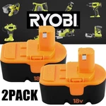 2PACK For Ryobi Plus Volt Ni-mh Battery P100 13022 ABP1801 P101 ABP1803. Fixed Price $29.00.