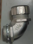 1-1/4" Liquid Tight 90 Connector, Thomas & Betts 5355, Malleable Iron,. Fixed Price $34.99.