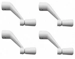 Prime 3713 White 3/8" Spline Casement Window Crank Handle - 4 Pack. Fixed Price $34.90.