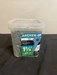 Backer-on 23416 Steel Flat Head Cement Board Screws NO.9 X 1-5/8 In. 575CT. Fixed Price $32.99.