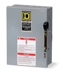 Square D221N Safety Switch Fusible 30A 2P NEMA-1 240V , Single Throw. Fixed Price $45.00.