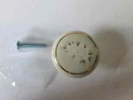 Nos Amerock 69128 Allison Round Cabinet Knob, 1-1/2 Diameter. Fixed Price $6.00.