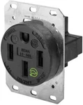 Hubbell 3 Pole Wire Grounding Straight Blade RECEPTACLE(HBL9450A) 125/250V. Fixed Price $39.99.