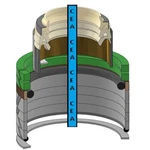 AH173451 Bucket Cylinder Seal Kit Fits John Deere 200CLC. Fixed Price $125.44.