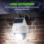 2PACKUPGRADED 148 Leds,solar Light Simulation Camera Monitoring Lamp Very Bright. Fixed Price $33.89.