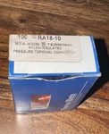 100 Thomas & Betts RA18-10, 22 To 16 Awg, #10, Electrical, Ring Terminal, LO1. Fixed Price $29.95.