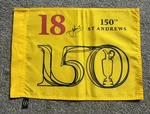 Cam Smith Signed Autograph 150TH Open Championship St Andrews Golf Flag With Coa. Fixed Price $261.77.