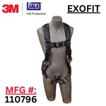 Exofit Vest Style Full Body Harness - (#1107976 3M Dbi Sala) Size Large. Fixed Price $359.80.