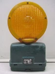 Starlite 747 Construction Barricade Light, Amber Lens/green Base. Fixed Price $43.74.