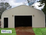 Steel Factory Prefab P20X30X12 Color Panels Metal Garage Workshop Building Kit. Fixed Price $9750.00.