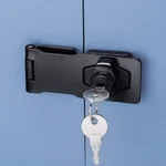 Wanlian Keyed Hasp Locks Twist Knob Locking For Small Doors, Cabin.... Fixed Price $21.19.