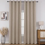 Cucraf 100% Blackout Window Curtains 84 Inches Long 2 Panels Set, Faux Linen .... Fixed Price $35.49.