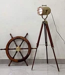 Antique Brass Vintage Look Lamps Home & Office Elegant Designer Floor Ru.... Fixed Price $142.39.