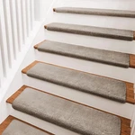 Pure Era Bullnose Plush Carpet Stair Treads Cover Set Non-slip Tape Free 8COLORS. Fixed Price $139.99.