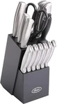 14 Piece Kitchen Knife Block Set High Carbon Stainless Steel With Sharpener. Fixed Price $42.99.