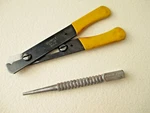 Used Vintage Stanley Tool Lot : 84-214 Wire Stripper & H1211 2/32" Nail Set. Fixed Price $8.89.
