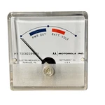 Vintage Motorola Pt 72C82289-01 Panel Meter Pwr Out Batt Volt Dc Movement Usa. Fixed Price $20.39.