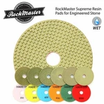 Rockmaster 4" Engineered Stone Polishing Pads 6 Piece Kit. Fixed Price $177.11.