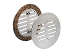 Fhc SPT5 5" Speak Thru For To 1-1/4" Thickness Brushed Stainless Steel. Fixed Price $178.85.