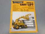 Rare Pettibone Cary Lift Super 10 Sales Sheet. Fixed Price $40.00.