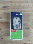 Leviton CR20 125 Narrow Body Duplex Receptacle Straight Blade, Ivory. Fixed Price $19.99.