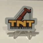 Tnt Crane & Rigging Operating Engineers Sticker. Fixed Price $14.50.