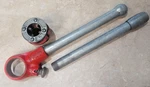 Ridgid 00R Ratchet Head & 2-PIECE Handle, 3/4" W/dies Installed Usa. Fixed Price $58.95.