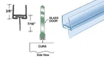 Crl Polycarbonate Bottom Rail With Wipe For 5/16" Glass - 31 In Long. Fixed Price $14.89.