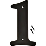 30201 Hy-ko 6 In. Black Gloss House Number One. Fixed Price $40.49.