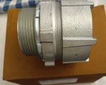 Eaton Crouse Hinds CPR7 Rigid Compression Connector Threadless 2-1/2" Each New. Fixed Price $109.95.