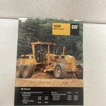 163H Motor Grader Caterpillar Sales Brochure. Fixed Price $25.00.