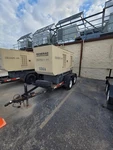 Generac 50KW Diesel Generator Daewoo SD050 1/3PH 292HRS W/ Trailer. Fixed Price $6600.00.