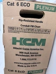 Hcm Plenum Cat 6 Eco Cable. Fixed Price $175.00.