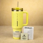 Stanley Quencher H2.0 Tumbler With Handle Straw Bright Yellow 40 Oz New. Fixed Price $29.49.
