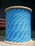 Novatech Xle Halyard Sheet Line, Dacron Sailboat Rope 7/16" 150' Blue/white. Fixed Price $162.00.