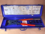 Complete Thomas & Betts TBM8 Manual Ratchet Lug Compression Tool W Case Dies. Fixed Price $229.99.