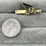 Vintage Mercury Ind Link Belt Rough Terrain Crane Gold Tone Short Tie Bar #64511. Fixed Price $32.00.
