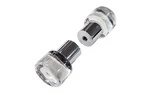 Crl SDK410CR Crystal/chrome Back-to-back Glass Shower Door Knob. Fixed Price $148.13.